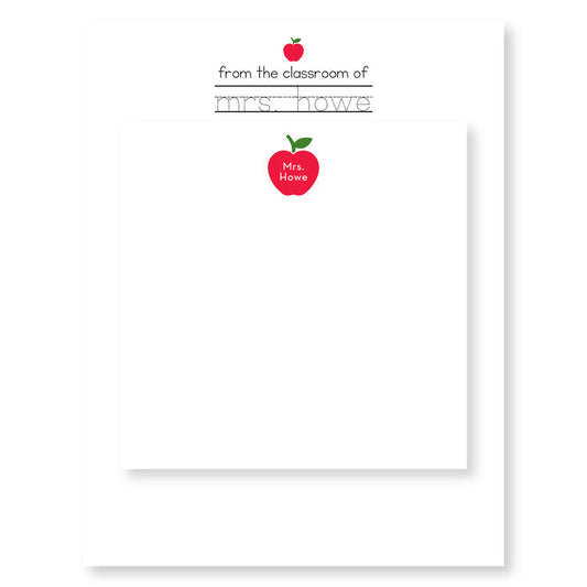 HP Set of Notepads - Teacher Apples